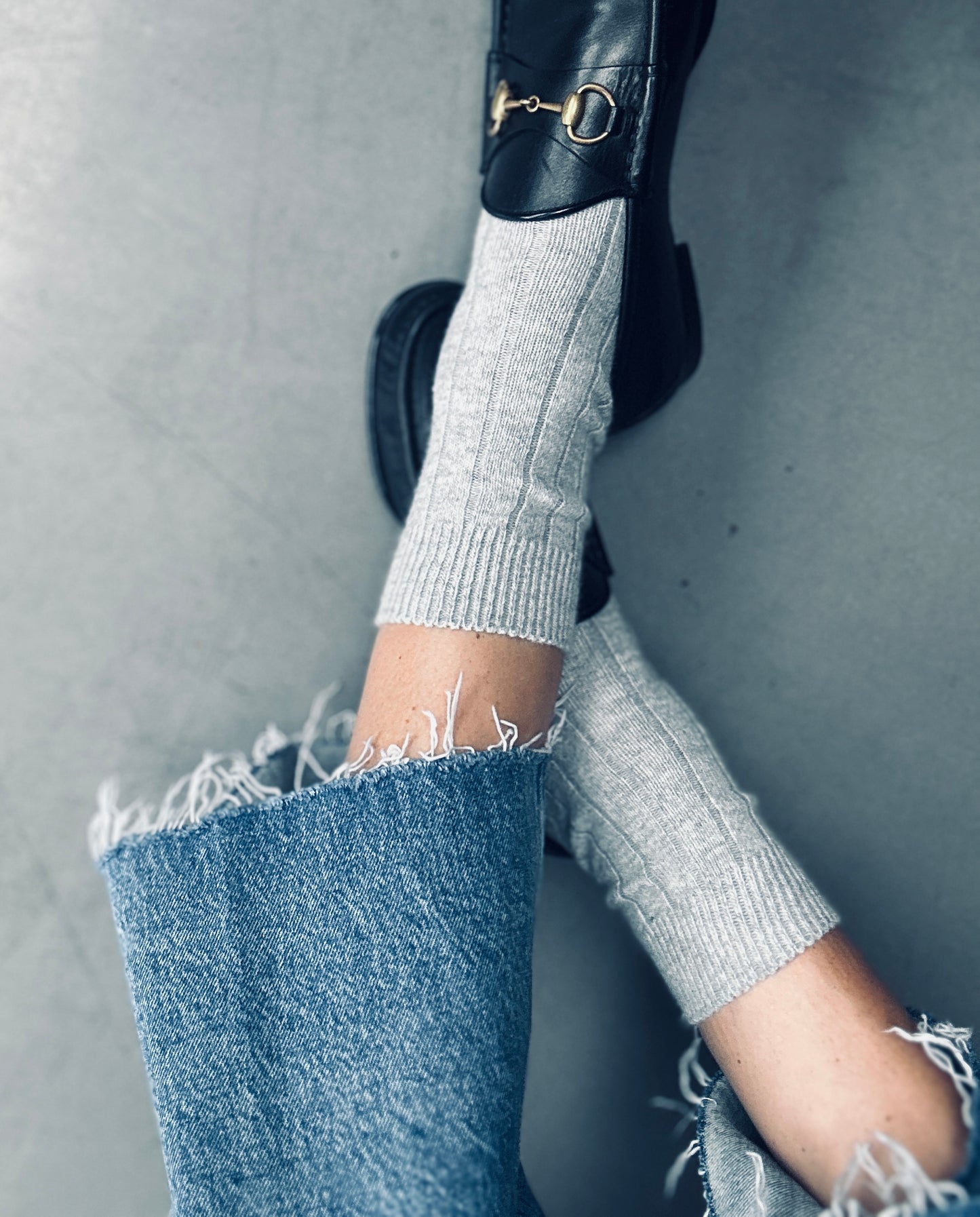 Cosy cashmere ‘Dove Grey’